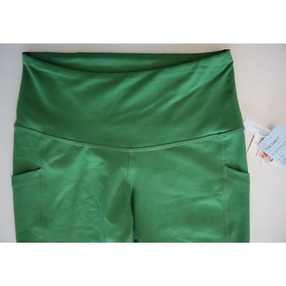 Z by Zella RK423499MI Women's Sz XS (0) Green Juniper High Waist Crop Leggings - Picture 3 of 5
